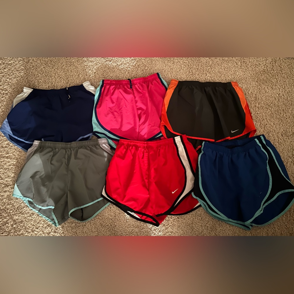 Bundle of Six Small Women’s Nike Dri-fit Tempo Running Shorts